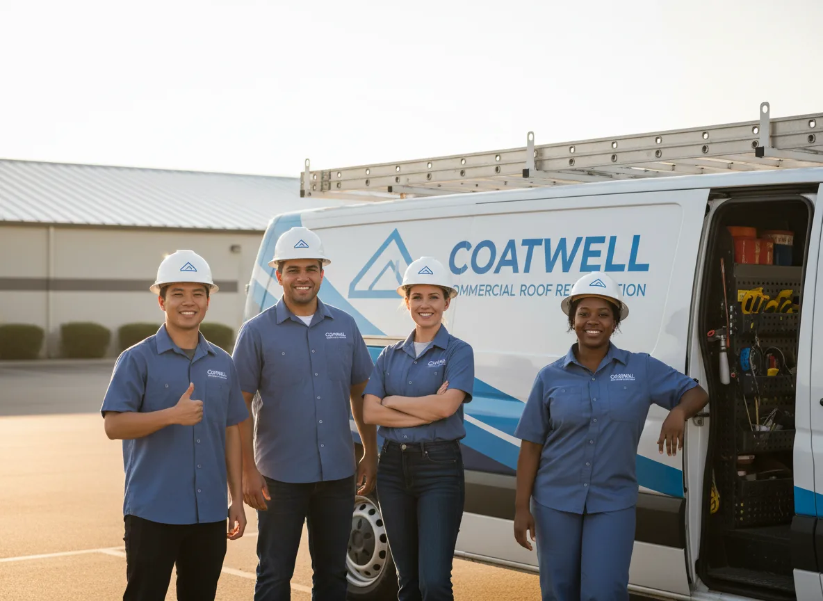Commercial roof coating company in Cleghorn, IA